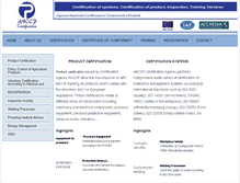 Tablet Screenshot of anccp.org